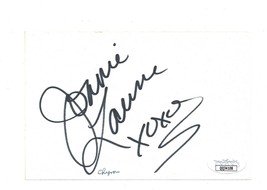 Joanie Laurer Chyna Signed 4x6 Album Page JSA COA WWE WWF
