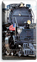 Steam Engine Train Old Railroad Big Boy Locomotive Phone Telephone Cover Plates - $12.08