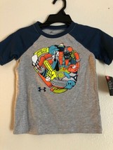 Under Armour T-shirt Boys Size 4 Baseball Mitt MSRP $18 Nwt - $7.79