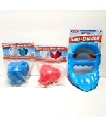 Lot of Sno-Digger Scoop and Sno-Ball Mini Molds Snowball Makers Panda, H... - $14.54