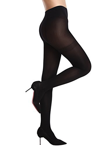 warm tights black