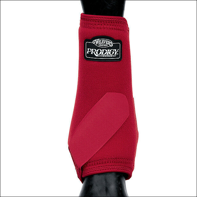 Small Weaver Prodigy Neoprene Horse Front Protective Athletic Boots Red U-5-S7