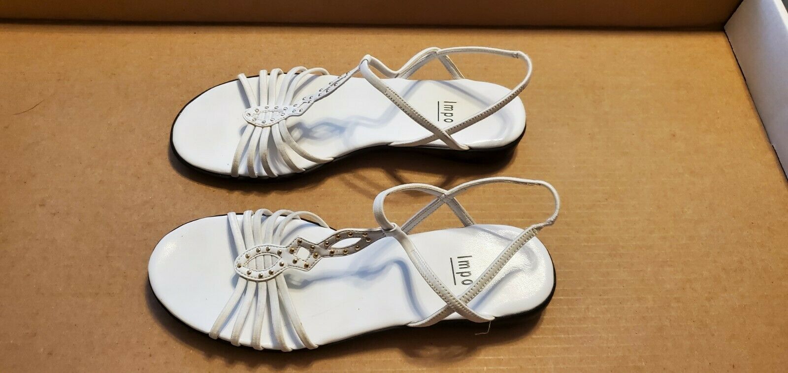 WOMENS IMPO SANDALS - WHITE - £20.12 GBP