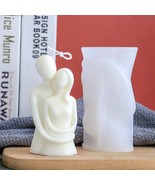 Lovers Silicone Mold Hugging Couple Mould Candle Making Supplies Resin M... - $10.04
