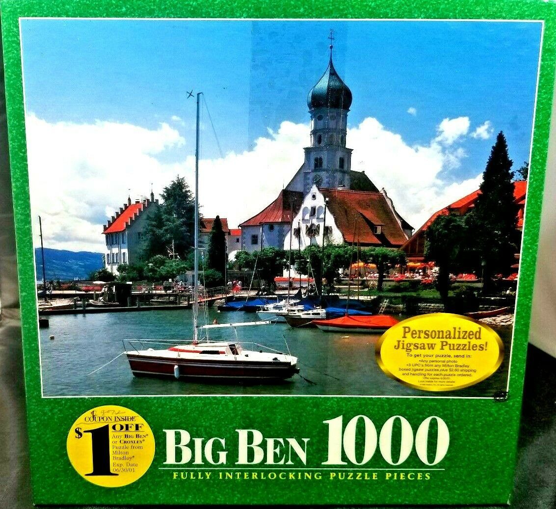 Big Ben 1000 Puzzle, Wasserburg, Bodensee, and 42 similar items