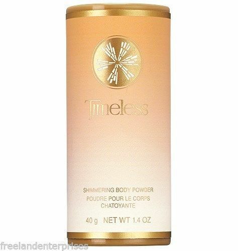 Womens Fragrance TIMELESS Shimmering Body Powder Talc ~ NEW ~ (Quantity of 1) - $19.88