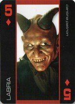 LABRIA 2011 STAR WARS VILLAINS 5 of DIAMONDS PLAYING CARD - $1.73