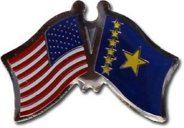 Pack of 50 USA American Congo Democrat Friendship Flag Bike Hat Cap lapel Pin - $74.88