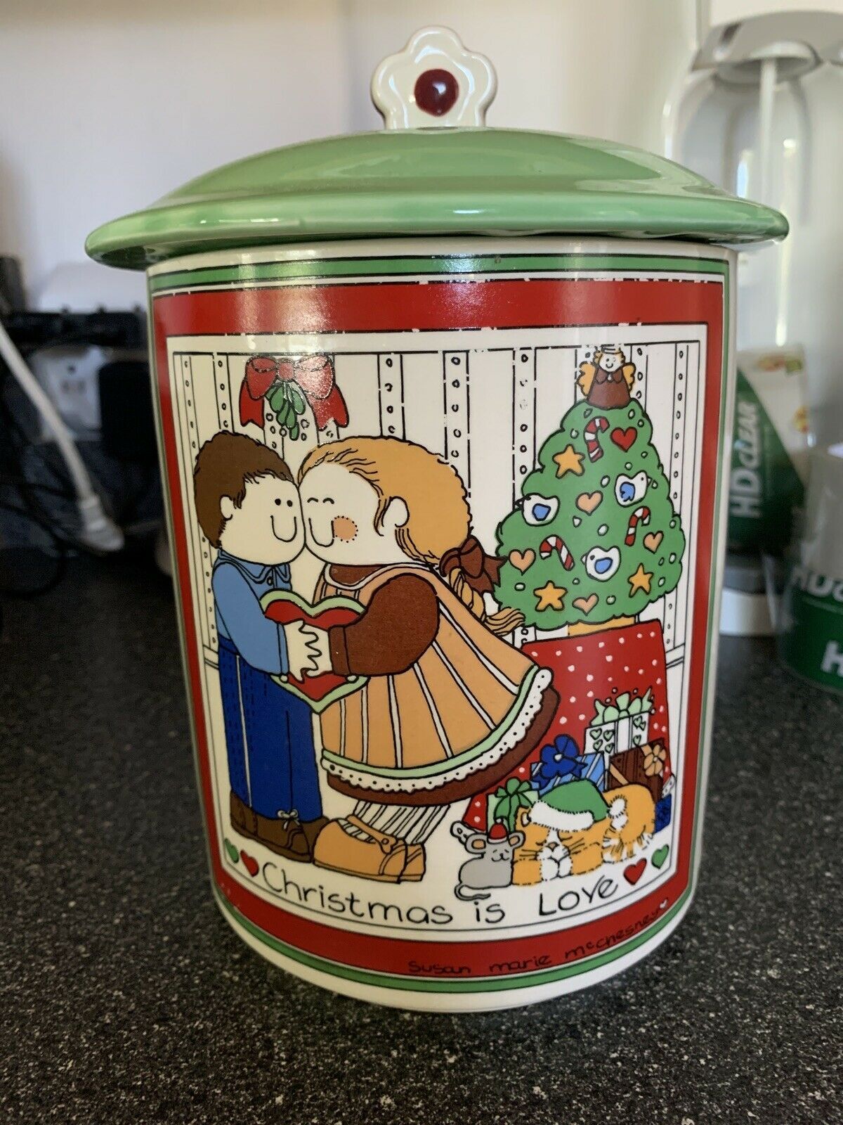 Hallmark Retired Christmas Cookie Jar
