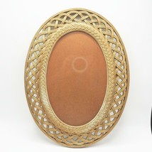 Vtg Homco Reticulated Picture Frame for 7x11 Oval - $88.00