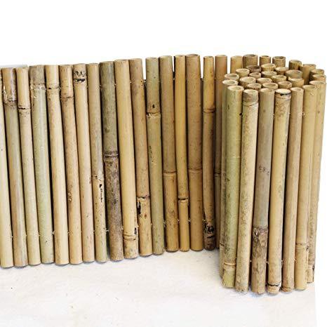 Bamboo "EVEN STYLE" Garden Border Edging Beautiful Black or Natural