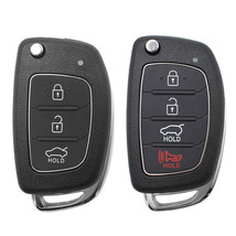Car Remote Key Shell Case For Hyundai Santa fe Tucson Creta i20 i40 ix35... - $11.97