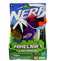 New Hasbro F4423 Nerf Micro Shots Minecraft Ender Dragon Mini Blaster Gun - $14.90