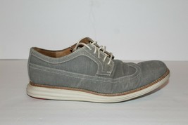 Cole Haan Lunargrand Gray Suede Sneakers Shoes Mens 9.5 M - $35.53