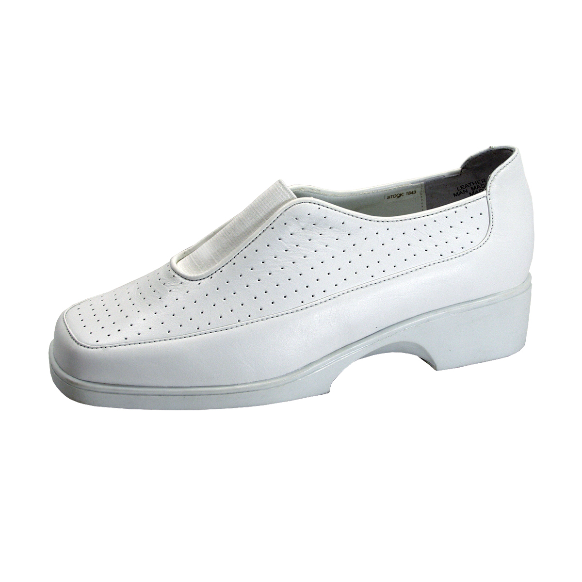 Primary image for 24 HOUR COMFORT Tatum Women's Wide Width Leather Slip-On Shoes