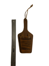 Antique Wood Primitive Watchman Rattle Clacker Noise Maker 10" Alarm Handmade image 7
