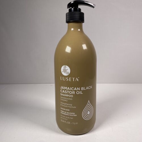 Bottles Luseta Jamaican Black Castor Oil Shampoo 33.8 fl oz Shampoo