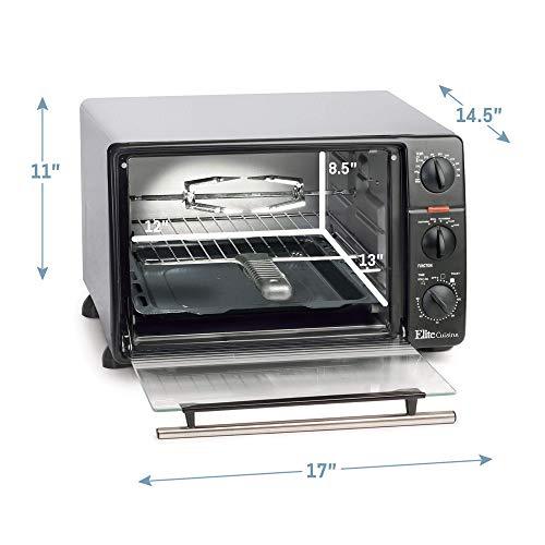 MaxiMatic Elite Gourmet ERO2008NFFP Countertop Toaster Oven with