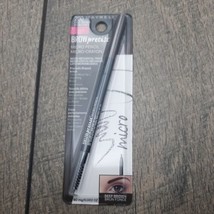 Maybelline Brow Precise Micro Pencil Full Sz, 260 DEEP BROWN, New, Carded - $8.90