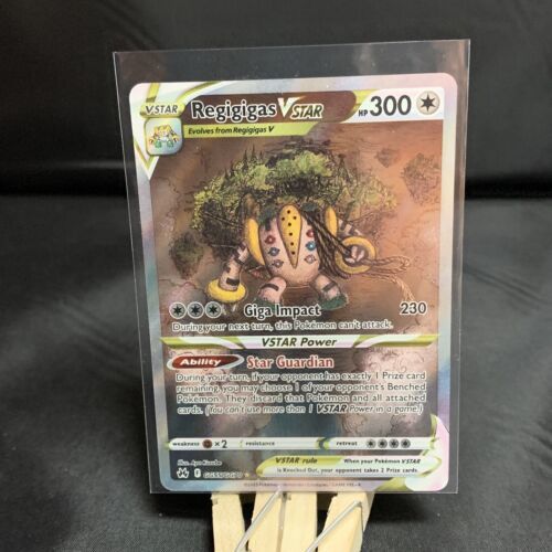  Pokemon - Regigigas Vstar GG55/GG70 - Crown Zenith - Galarian  Gallery - Ultra Rare Alternate Art : Toys & Games