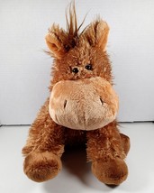 G By Gund Floppies Brown Horse Plush 14" Sitting Stuffed Animal 4059798 - $13.85