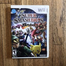 Super Smash Bros. Brawl (Wii, 2008) Game, Case and Manual CIB - $14.00