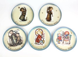 5 Schmid Sister Berta Hummel Christmas Plates W Germany 1971 - 72, 74 - ... - $45.28