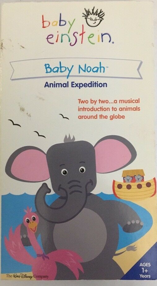 Baby Einstein-Baby Noah[VHS 2004)TESTED-RARE VINTAGE COLLECTIBLE-SHIPS ...