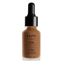Nyx Professional Makeup Total Control Drop Foundation - Nutmeg, Medium-Deep With - $12.99