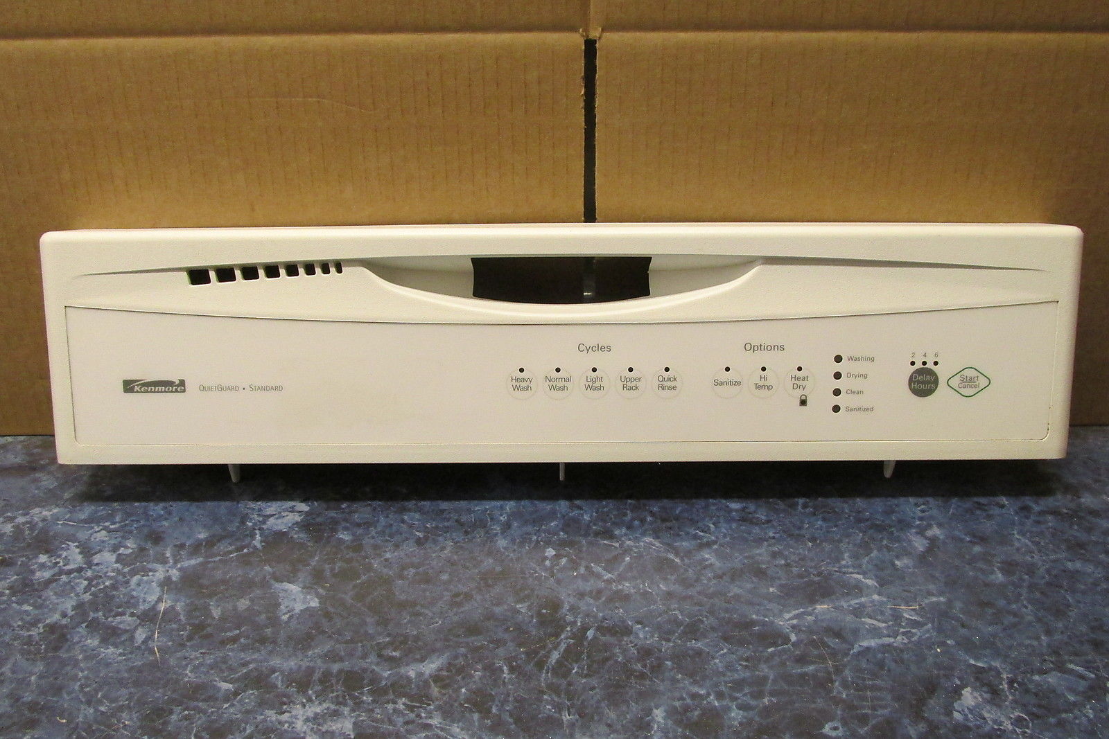 KENMORE DISHWASHER CONTROL PANEL PART 154645001 Dishwasher Parts