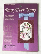 Designs For The Needle Pair of Birds Faux-Ever Yours Counted Cross Stitc... - $9.45
