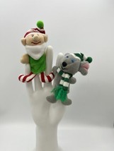 Starbucks Mouse & Elf, Bearista Collector Finger Puppets Series 8, 2001 Plush - $23.38