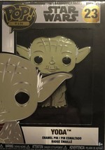 Star Wars Yoda Funko Pop Pin #23 Disney New Sealed Enamel Pin - $5.89
