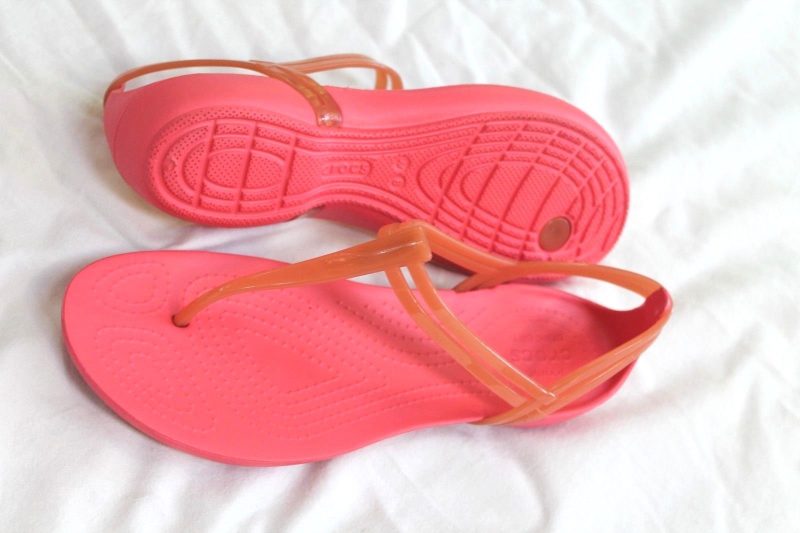 womens croc sandals size 8