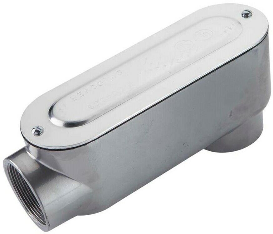 Rigid Conduit Body 31/2 in. Threaded Corrosion Resistant DieCast