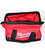 MILWAUKEE TOOL BAG 16x10x11&quot; RED WITH BLACK, HOLDS UP TO 4 TOOLS+ - NEW - $28.95