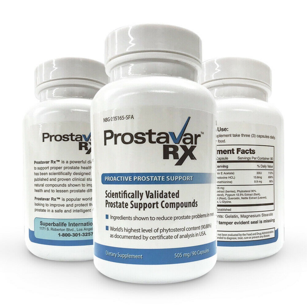 PROSTAVAR RX -1 Bottle - Proactive Prostate Support - MFG Direct & Fresh!