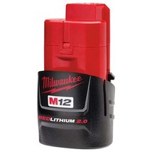 Milwaukee 48-11-2420 M12 REDLITHIUM 2.0 Compact Battery Pack (1-Pack) - $57.99