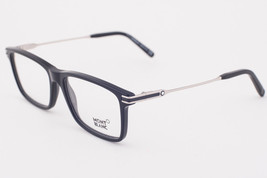 MONTBLANC MB0723 001 Shiny Black Eyeglasses MB 723 001 55mm - $195.02