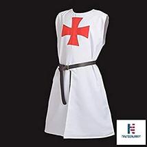 NauticalMart Medieval Templar Knight Tunic With Belt Halloween Costume image 2