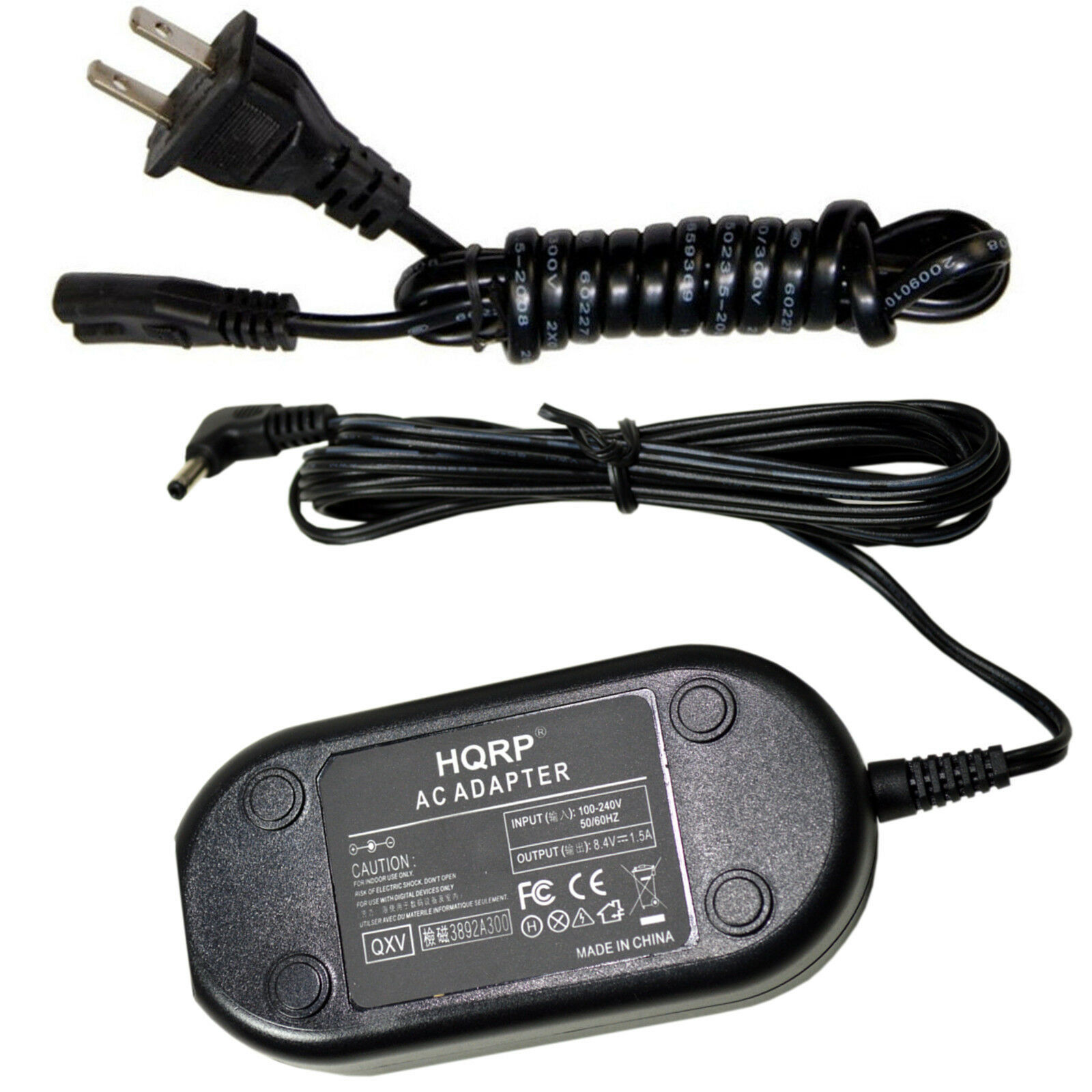 HQRP AC Adapter Charger for Canon XA10, FS40, FS400, Optura 200MC, 300, 600, S1 - $17.91