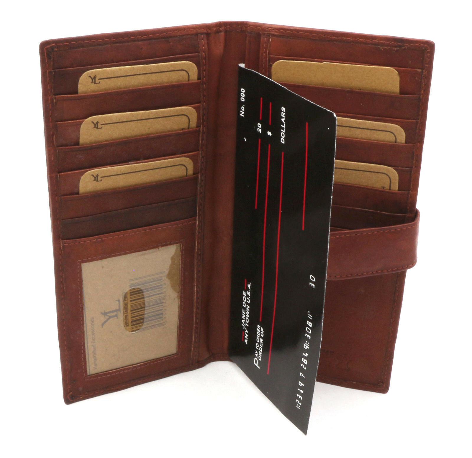 business checkbook holder