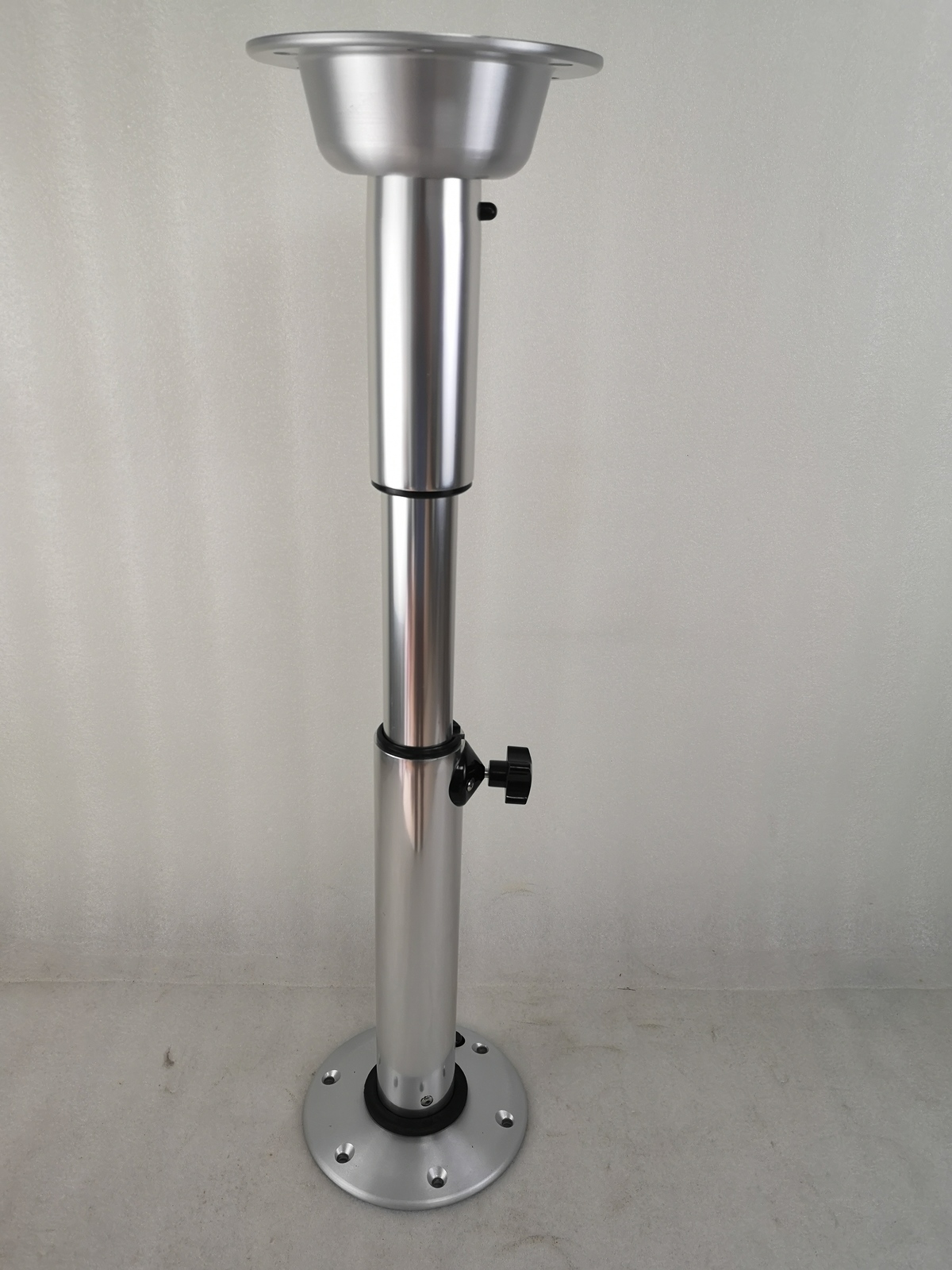 Aluminum Adjustable Table Pedestal With Removable Base 565720mm Marine