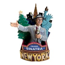 Carlton Cards Christmas ornament Frank Sinatra New York singing musical NIB box - $34.65