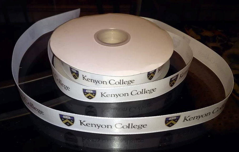 Kenyon College Inspired Grosgrain Ribbon