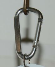 Worthy MLB Kansas CIty Royals Mirrored Keychain Carabiner Clip image 3