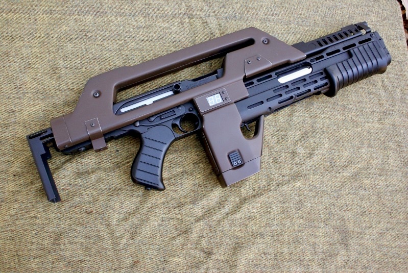 ALIENS M41-A HERO PULSE RIFLE REPLICA WITH WORKING LEDS FULL SIZED HAND ...