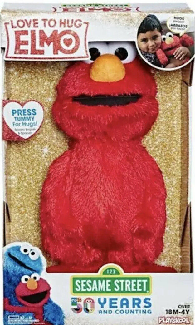 talking singing hugging elmo