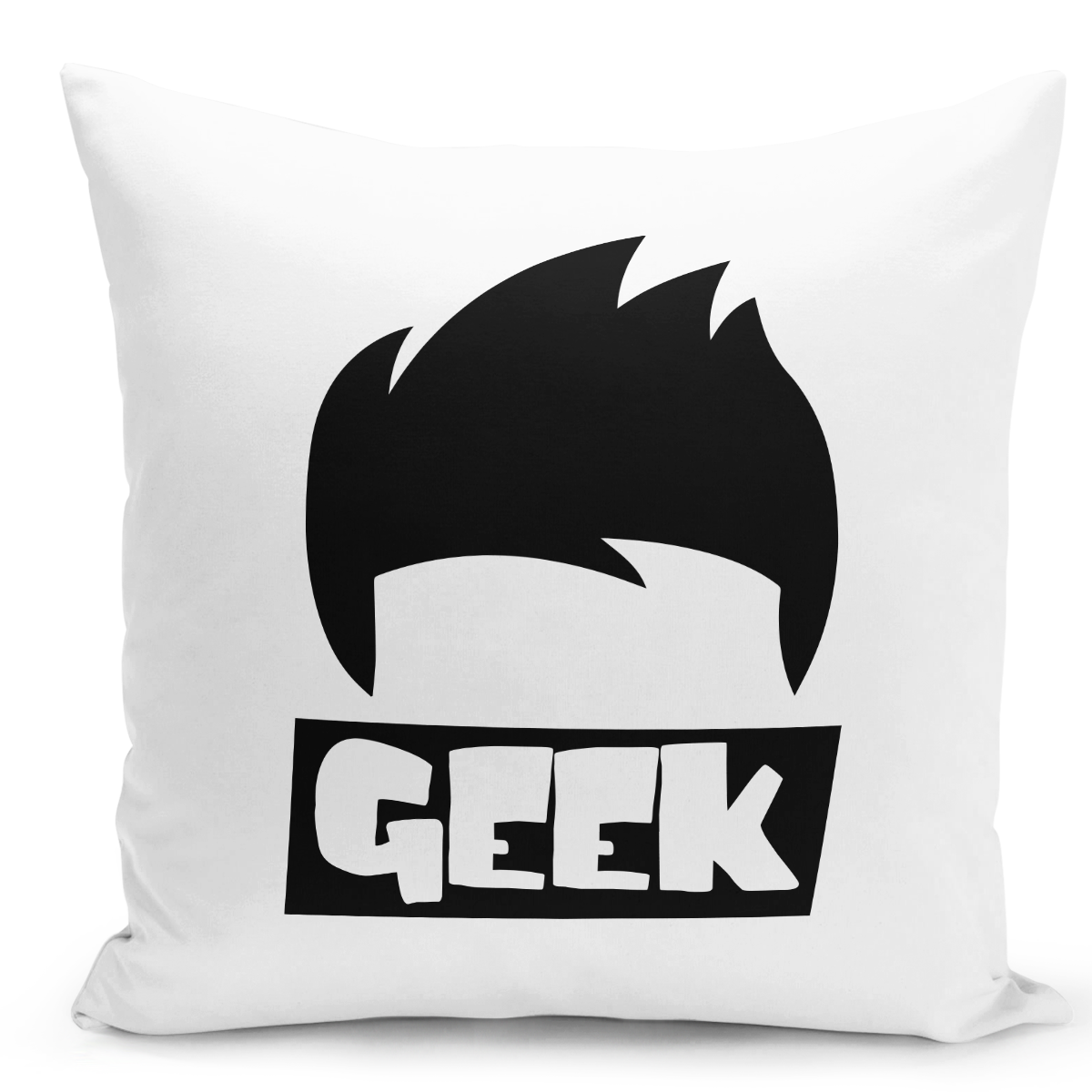 Throw Pillow Geek And Nerds Pillow White Home Decor Pillow 16x16 Pillows