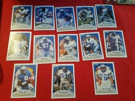 Fleer 1990 Detroit Lions 13 Players Trading Cards - $9.99